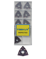 WNMG08408 MF T15 TABIKUT Carbide Insert For Steel Black Pack Of 10