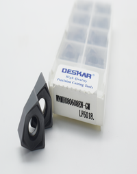 Thumbnail for Deskar WNMU080608 EN GM LF6018 Carbide Insert For Steel And SS Pack Of 10