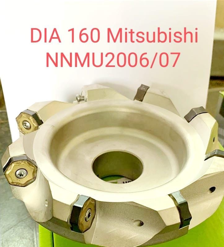DIA 160 NNMU2006 & 2007 Face Mill Cutter For Pack OF 1