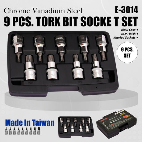 Eastman Torx Bit Sockets T Set