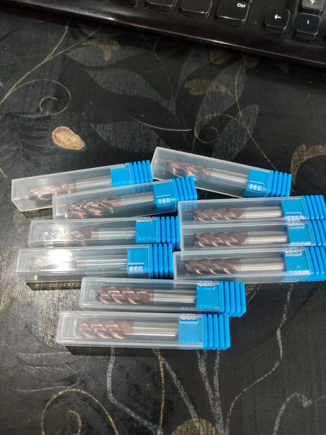 8MM Carbide Endmill 60 length pack of 10pcs