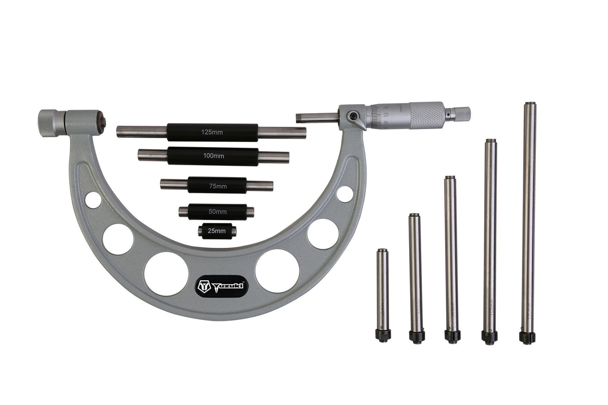 Yuzuki Adjustable Outside Micrometer 0-100mm