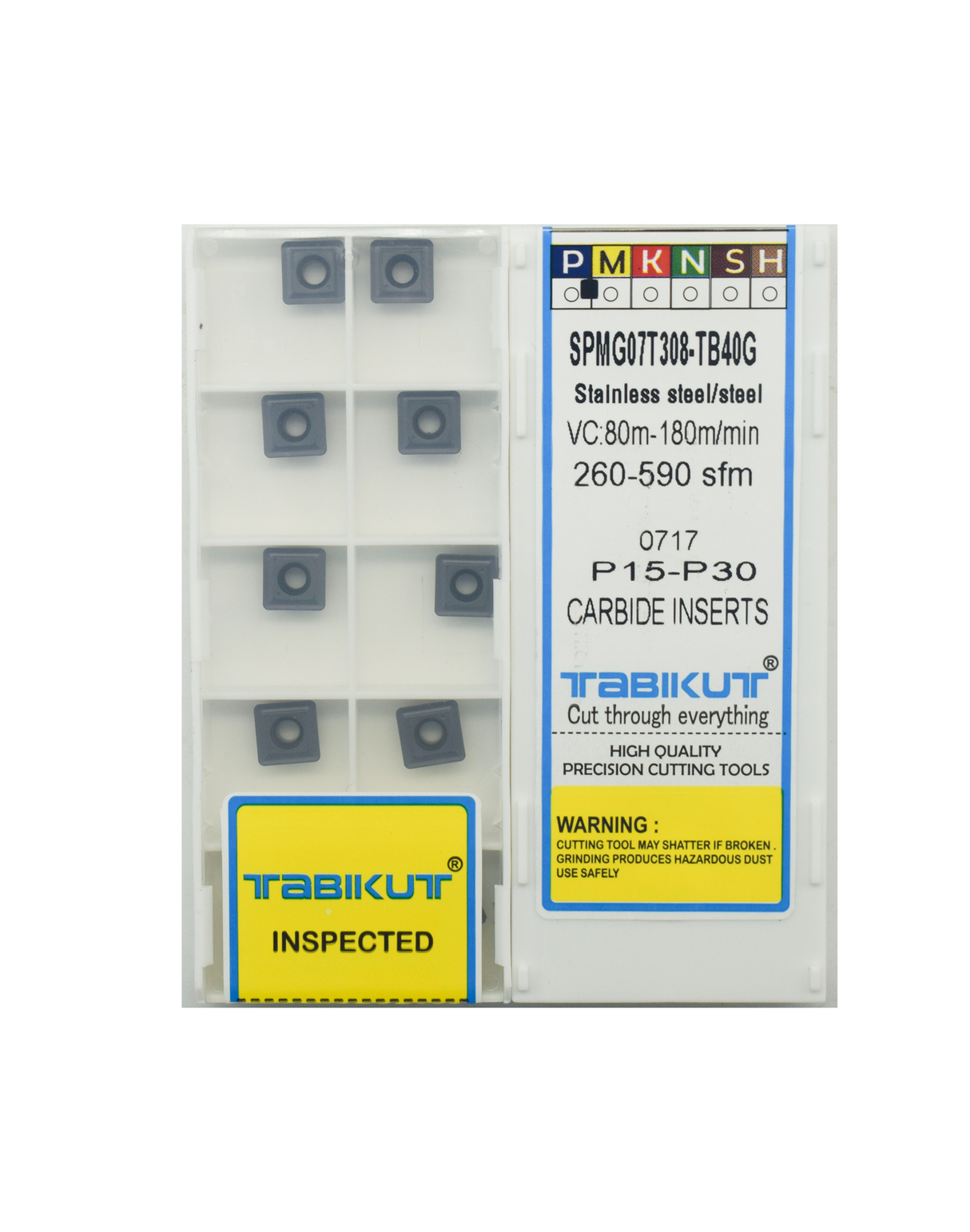 SPMG07T308 TB40G Drilling Insert Pack Of 100