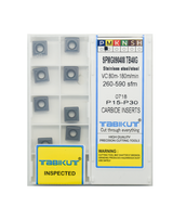 SPMG090408 TB40G Carbide Drilling Insert For Indexable U Drill Black Pack Of 10