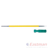 Screw Drivers ,Transparent, Acetate Handle ,Attachable, Multiuse, Rod Dimension 6.0x100 To 8.0x150, E-2104