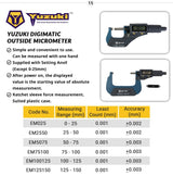 Electronic Micrometer (0-25 mm)