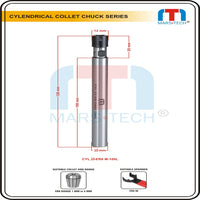 Thumbnail for Cylindrical Collet chuck ER8 M type