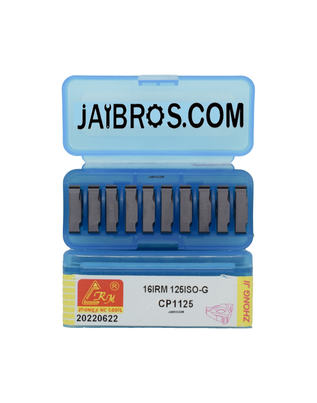 16 ER/IR 125ISO External/Internal Threading CRM carbide Insert pack of 10
