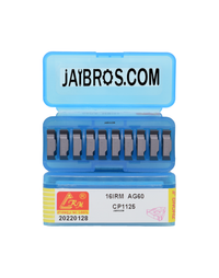 Thumbnail for 16 ER/IR AG60 External/Internal Threading CRM carbide Insert pack of 10