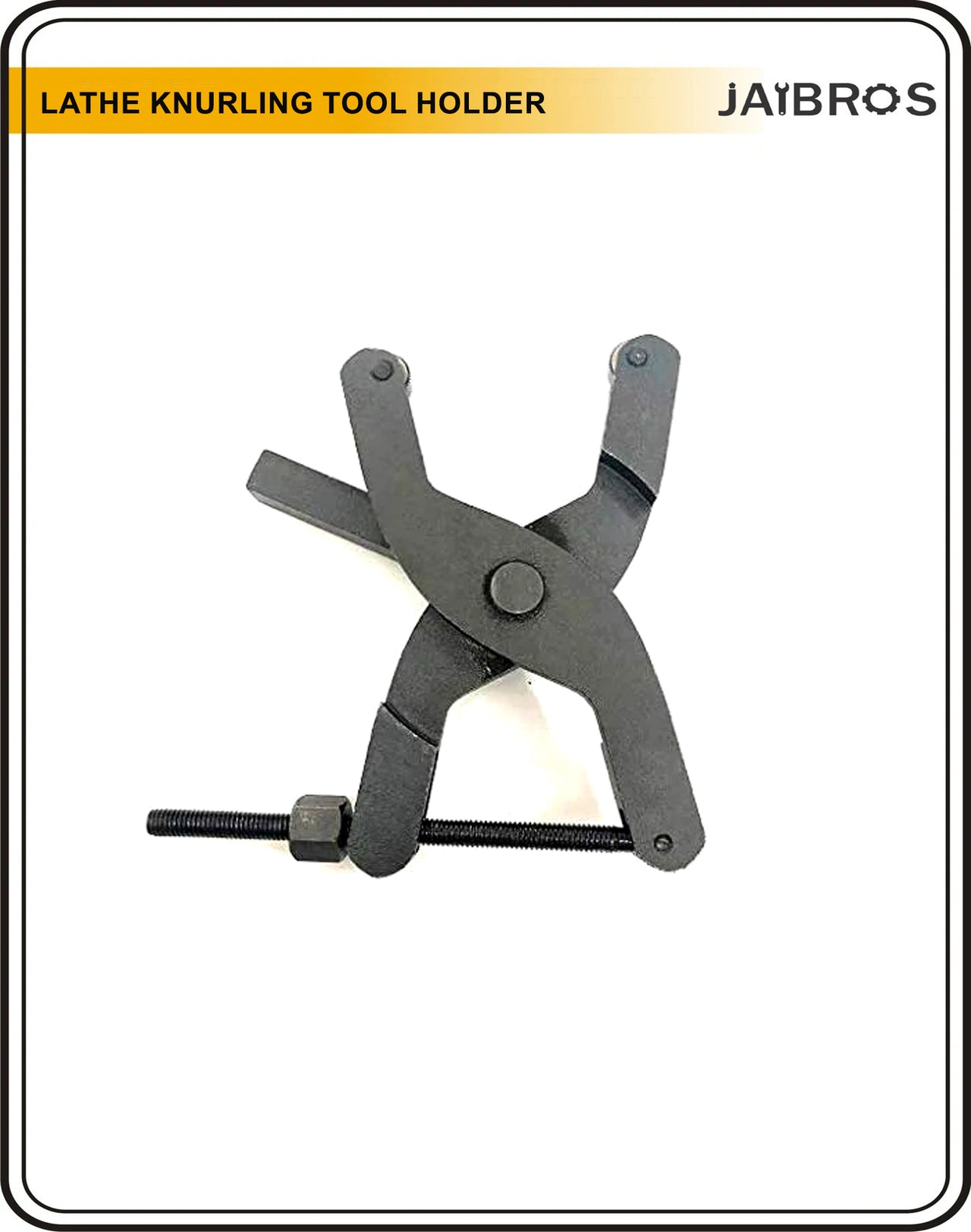 Lathe Knurling Tool holder scissor type 7.5 Inch