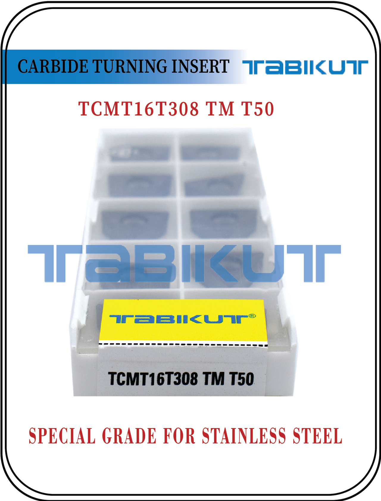 TCMT16T304/08 TM T50