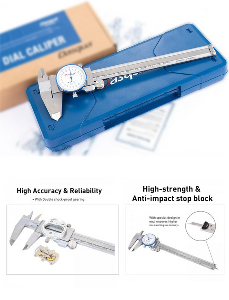 Dasqua Dial Caliper Vernier