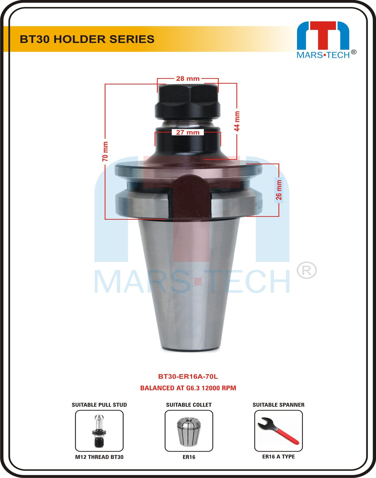 BT30 ER Collet Chuck