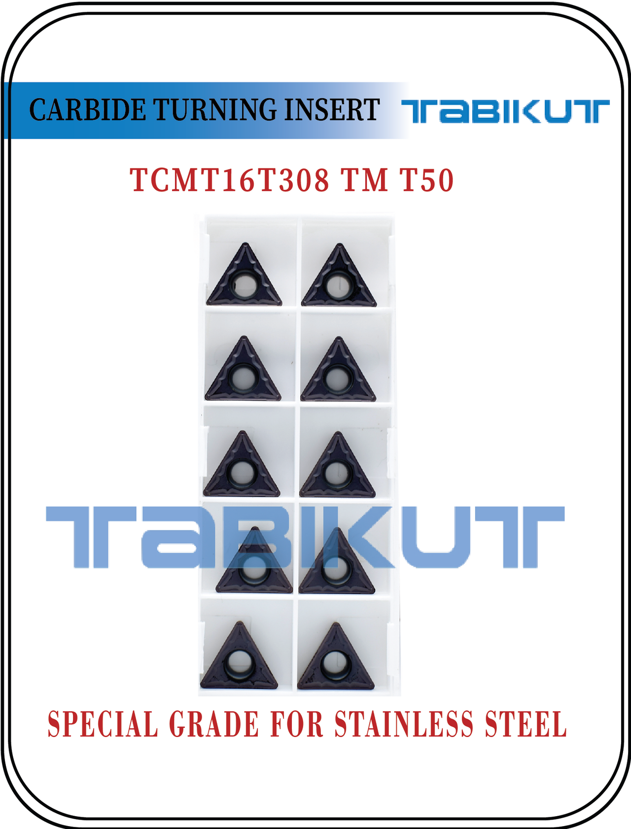 Stainless Steel Grade tabikut pack of 10