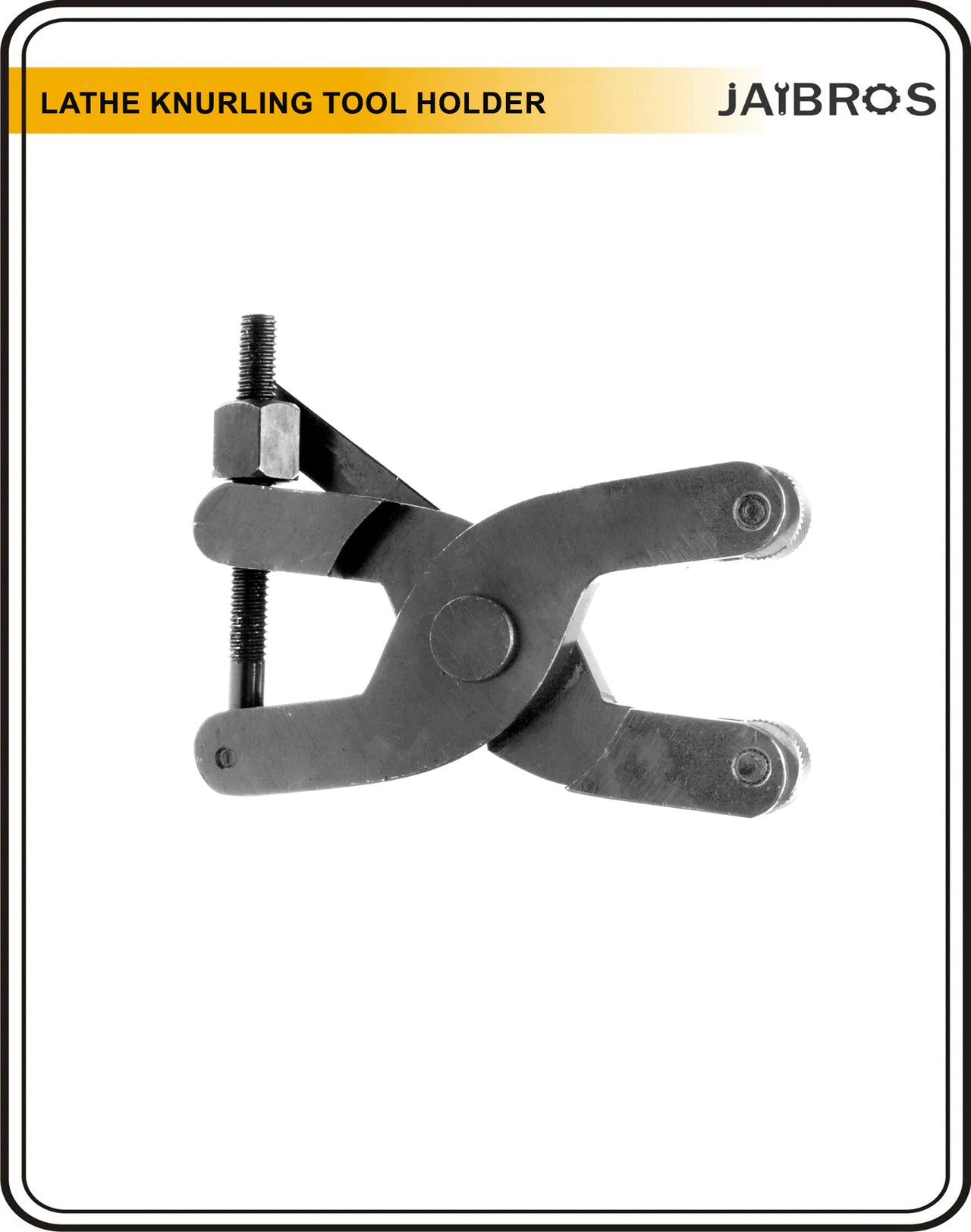Lathe Knurling Tool holder scissor type 7.5 Inch
