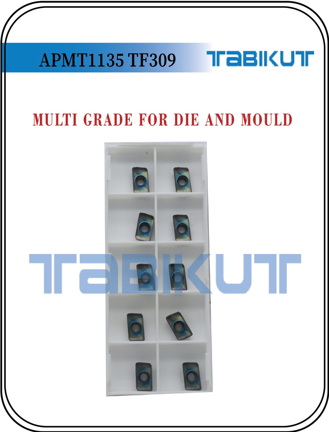 Carbide Insert APMT1135 TF309