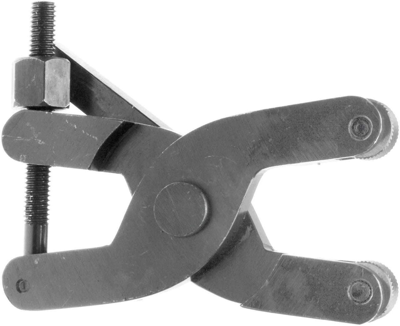 Lathe Knurling Tool holder scissor type 5 Inch BLACK