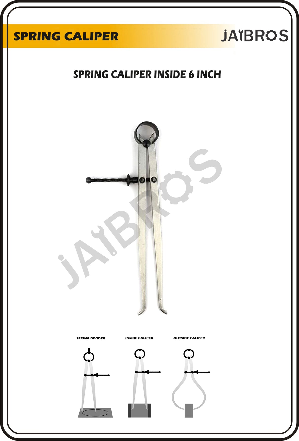Spring Caliper 6 INCH