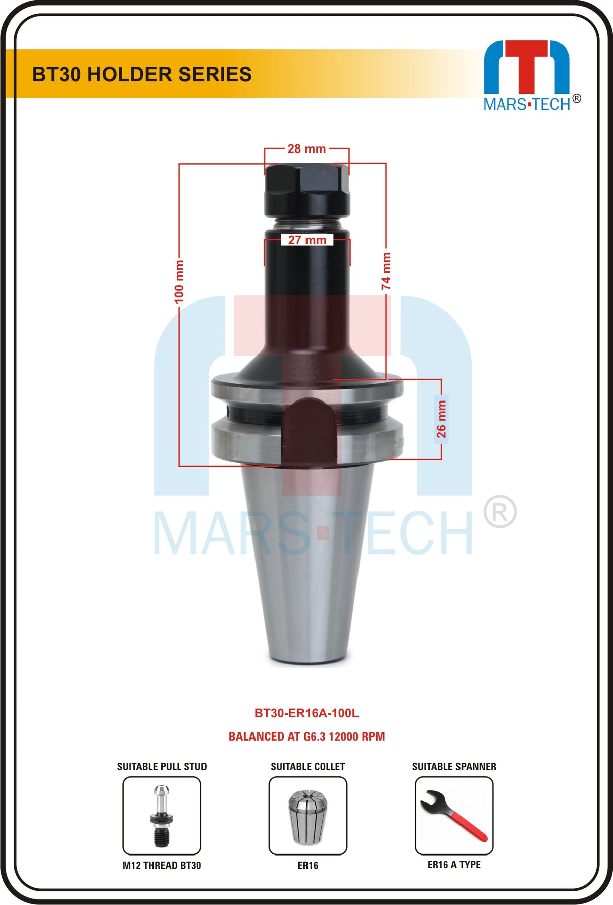 BT30 ER Collet Chuck