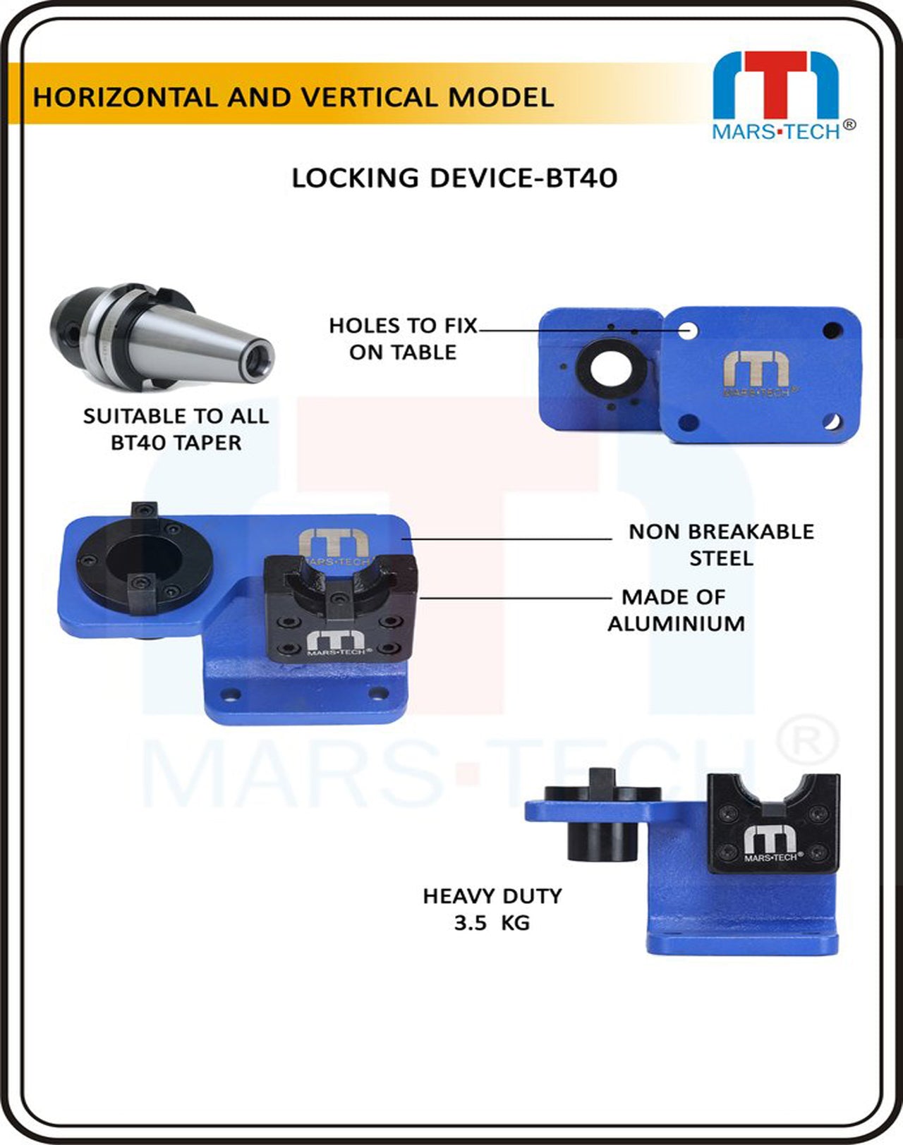 BT40 locking device