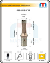 U Drill 13 mm