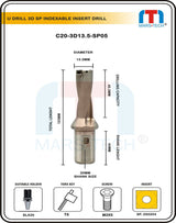 U Drill 13.5 MM