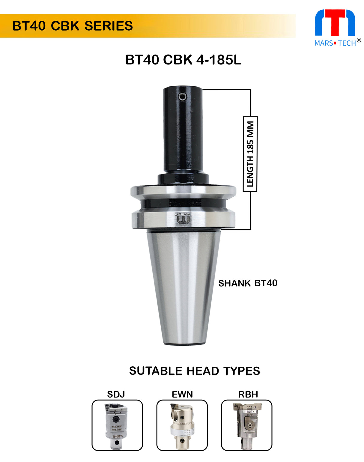 BT40 CBK 4- 95/125/155/185