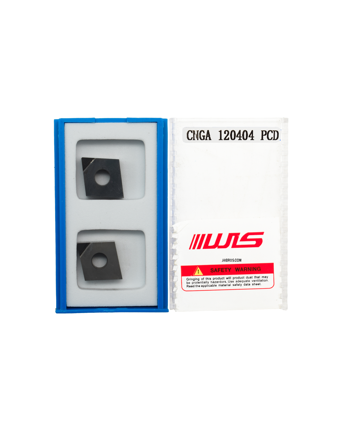WS PCD insert CNGA120404/08 pack of 2