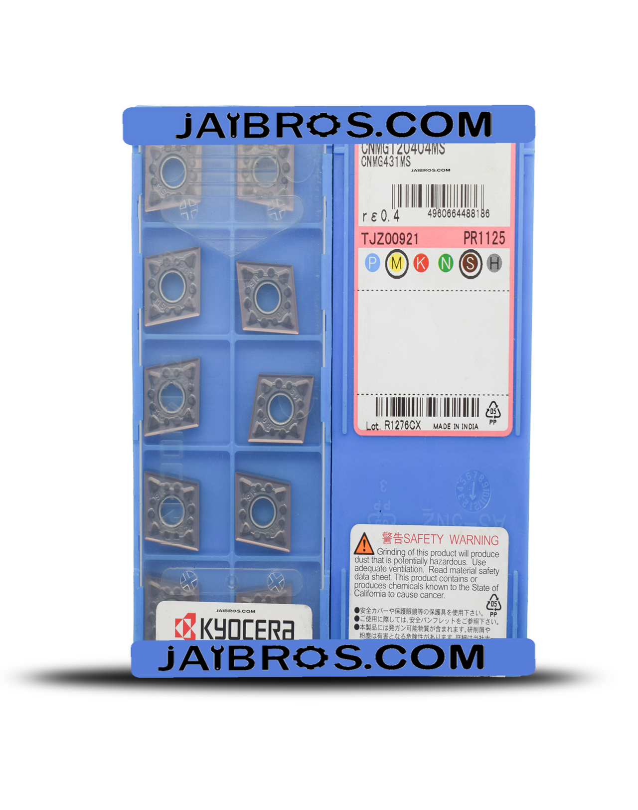 Kyocera CNMG120408 MS PR1125 Pack of 10