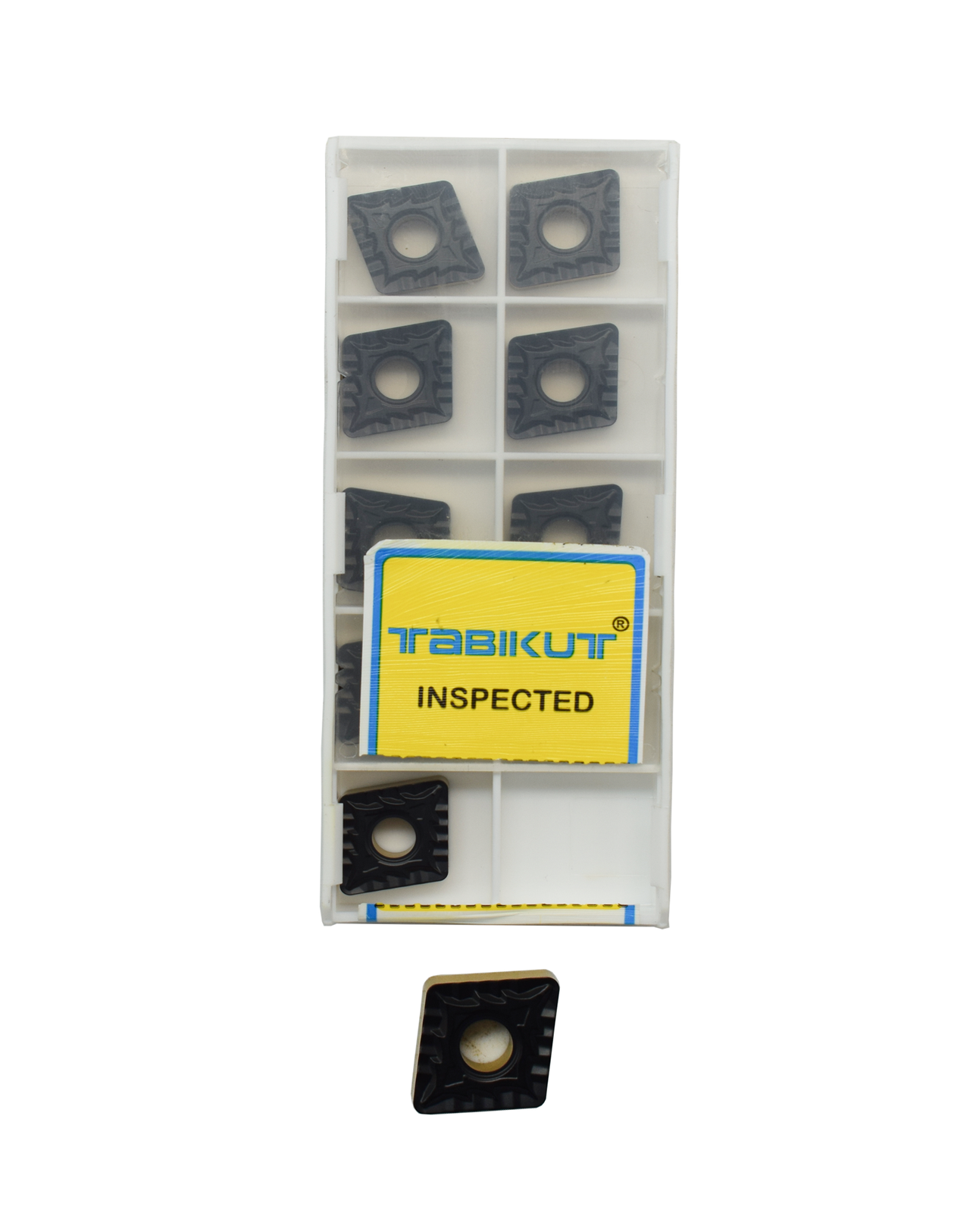 CNMG120404/08/12 CQ 4609 Chipbreaker insert steel grade of Tabikut pack of 10