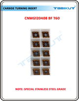 CNMG120404/08/12 BF T60 Stainless Steel