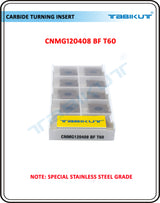 CNMG120404/08/12 BF T60 Stainless Steel