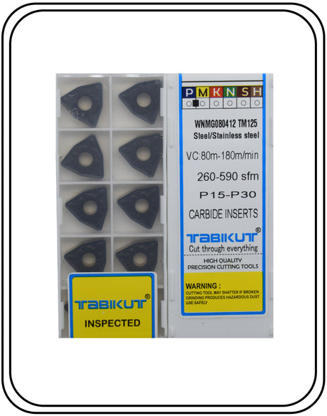 WNMG080404/08/12 tm 125 Tabikut  pack of 10