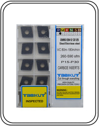 Thumbnail for cnmg120404/08/12 cx for Steel & Stainless Steel TABIKUT Mild Steel Pack Of 10