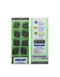 Thumbnail for Deskar CNMG120408 MS LF6118 Stainless steel grade insert pack of 10