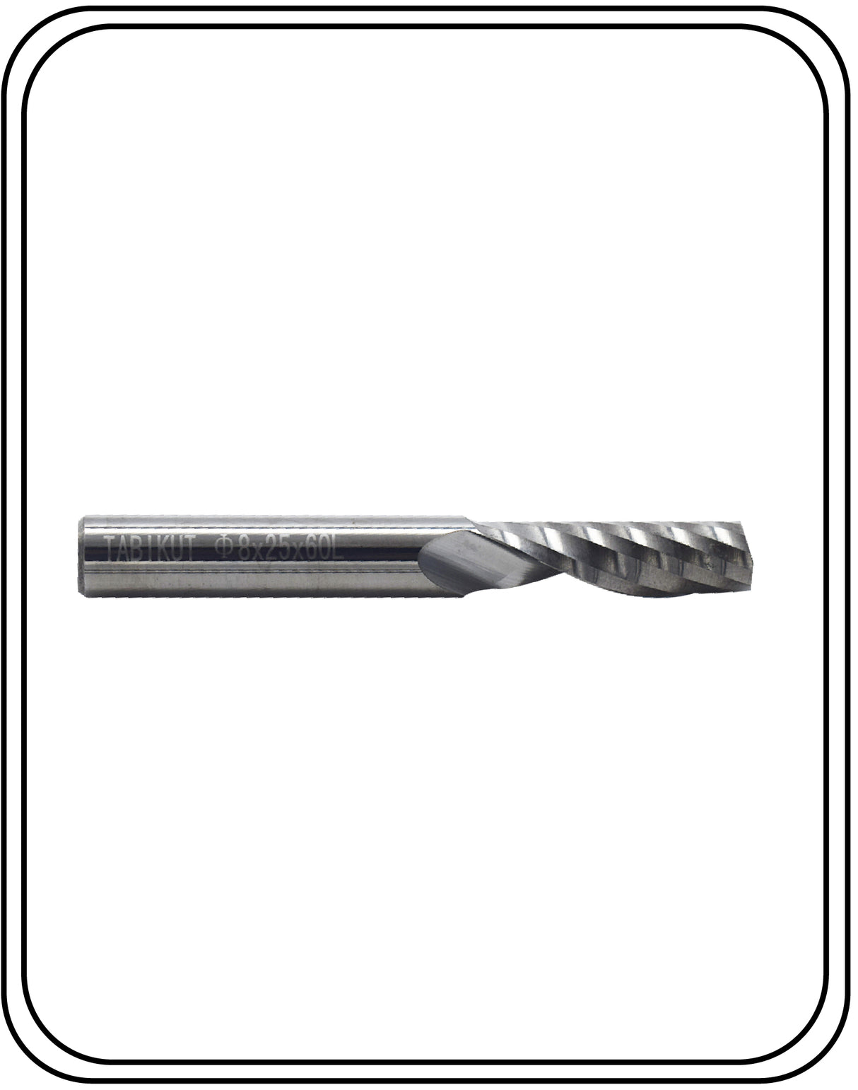 8 mm Single Flute Endmill