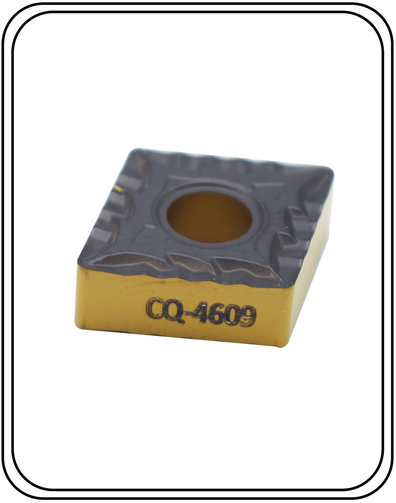 CNMG120408 CQ 4609 Chipbreaker insert