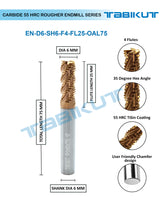 carbide rougher endmill