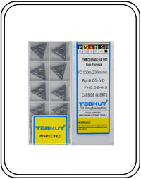 Thumbnail for TNMG160404/8 HA N01 aluminum machining insert pack of 10