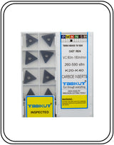 Tabikut TNMA160404/08/12 TK1509 Cast iron insert pack of 10