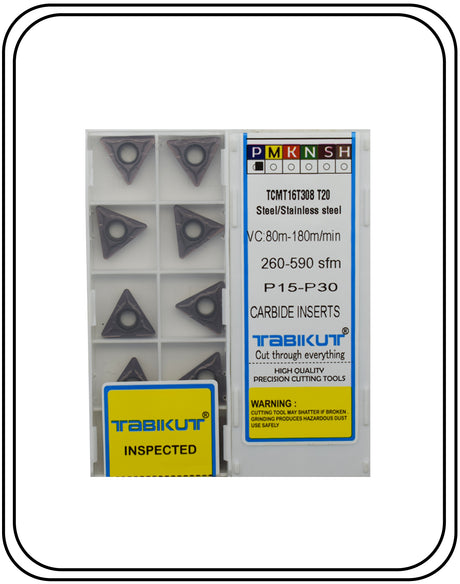 TCMT16T304/08 t20 Tabikut insert PACK OF 10