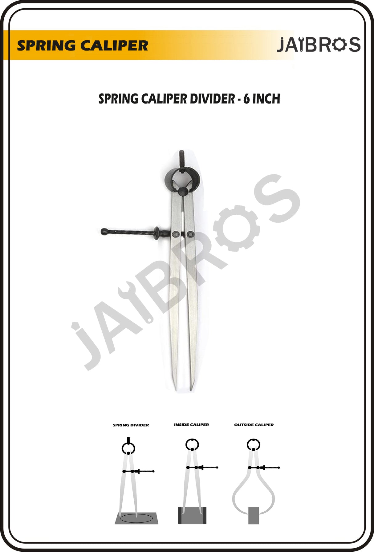 Spring Caliper 6 INCH