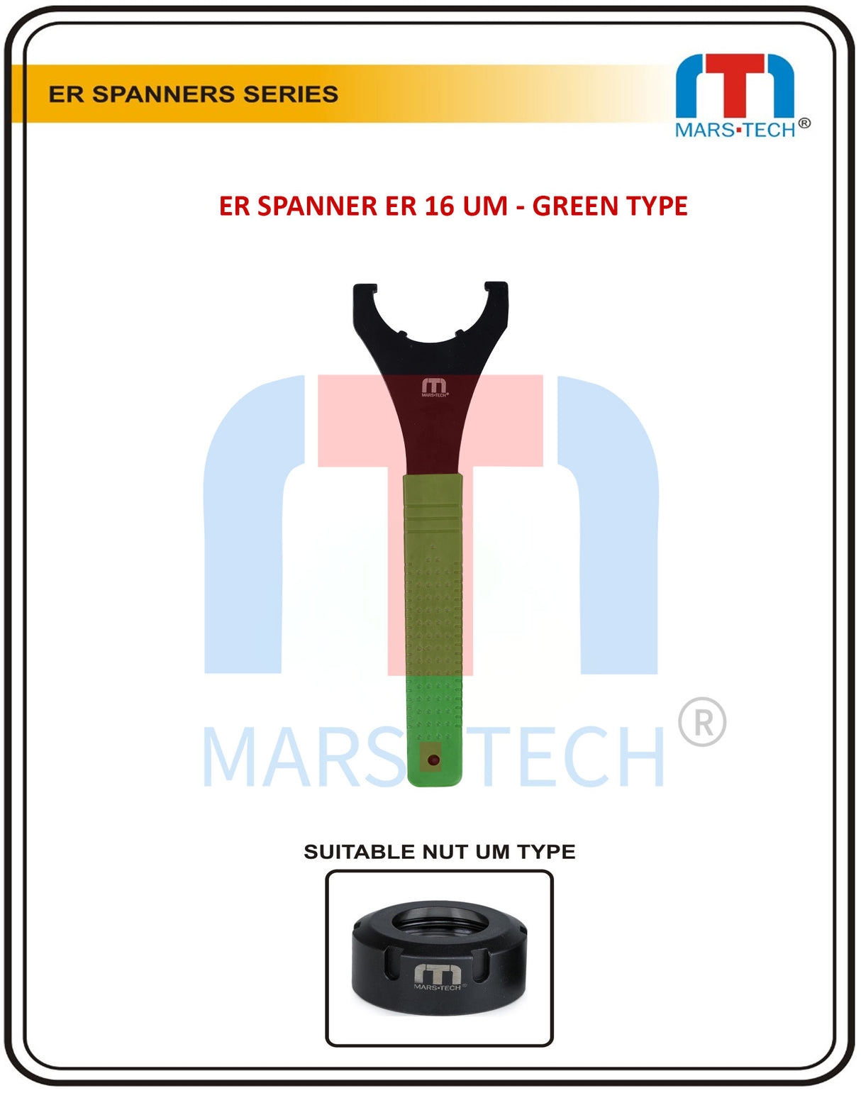 ER16 um SPANNER
