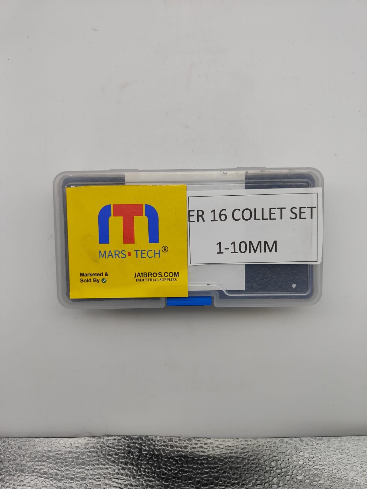 ER16 Collet set 1 mm to 10 mm High Quality Precision Collet. Set of 10 nos.