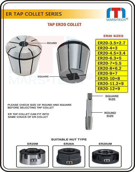 TAP COLLET ER20