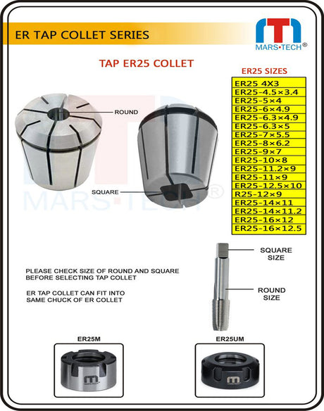 TAP COLLET ER25