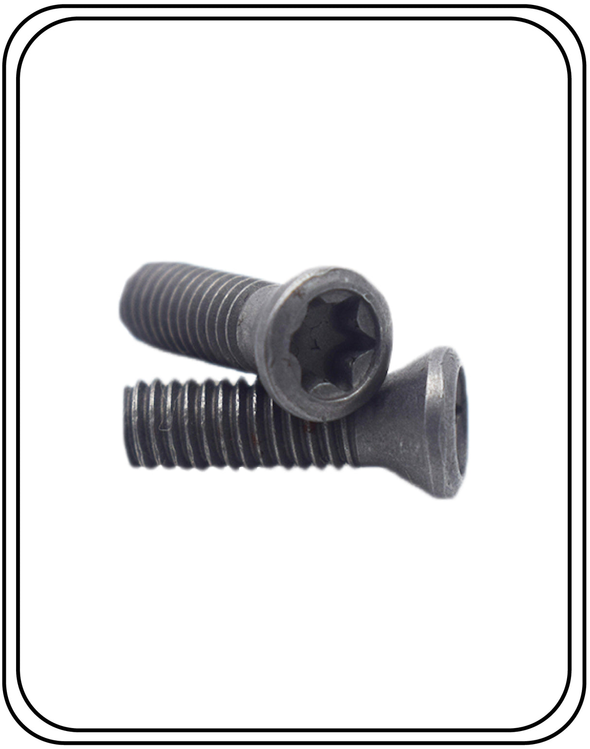 Grey Torx Screw 2 mm 5 mm long pack of 100 - Jaibros