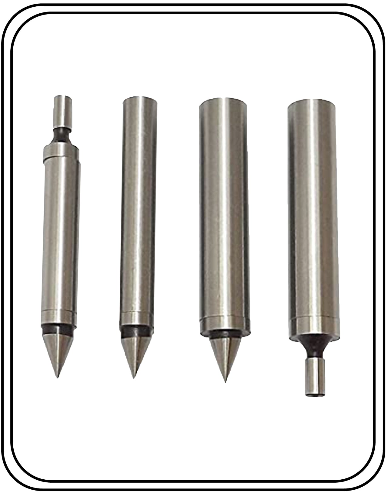 Shars 4-Piece Edge Finder & Wiggler Set – For Precision Milling & Centering