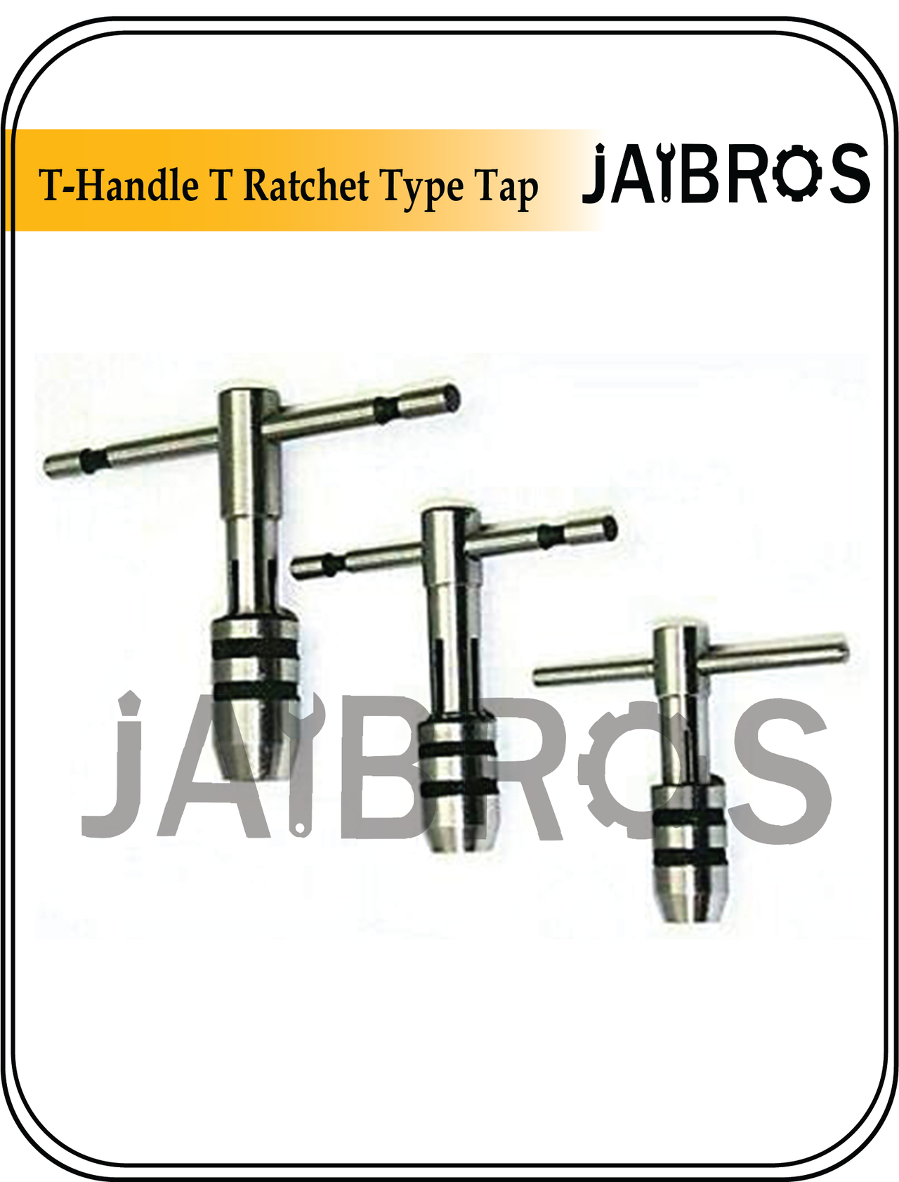 T-Handle T Ratchet Type Tap Wrench