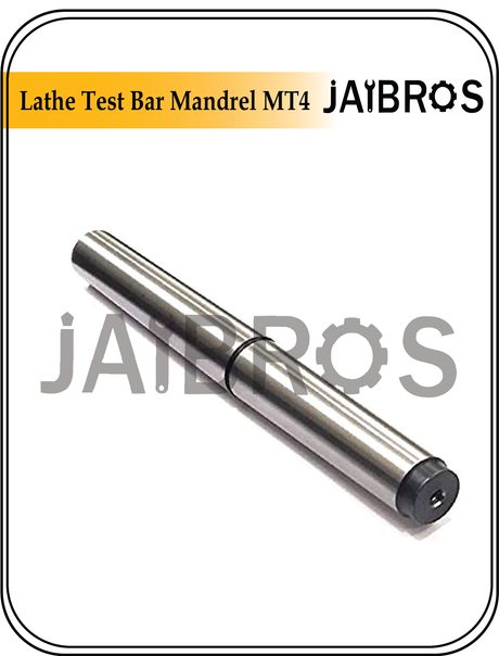 Lathe test bar mandrel MT4